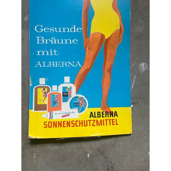 1960s retro sign, advertising, mod, retro, German, Berlin, beauty, bikini - Picture 8 of 13